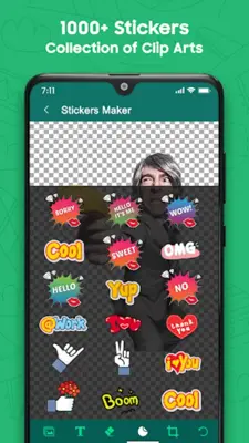 Sticker Maker for WhatsApp android App screenshot 0