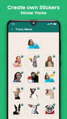 Sticker Maker for WhatsApp android App screenshot 1